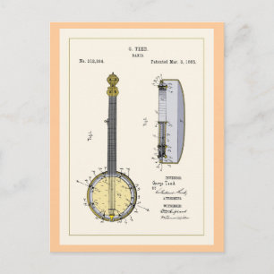 Carte postale patente