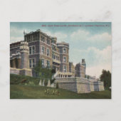 Carte Postale Paterson NJ, Château de Lambert, 1940 Vue (Devant)