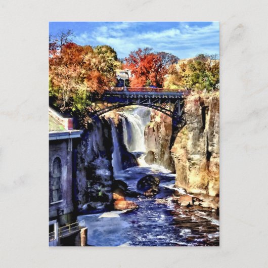 Carte Postale Paterson NJ - Paterson Great Falls (Devant)