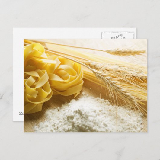 Carte Postale Pâtes (Devant / Derrière)