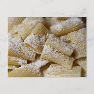 Carte Postale Pâtes au fromage parmesan