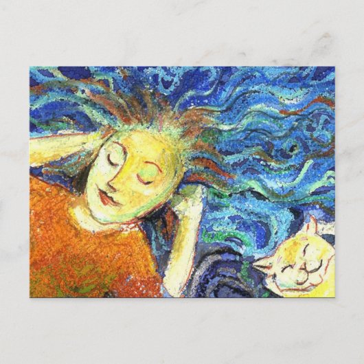 Carte Postale Pâtes d'eau (Devant)