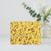 Carte Postale Pâtes fusilli (Debout devant)