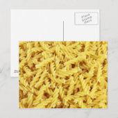 Carte Postale Pâtes fusilli (Devant / Derrière)