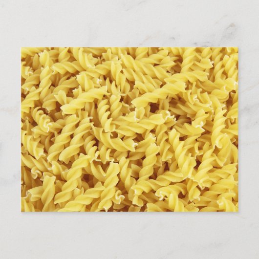 Carte Postale Pâtes fusilli (Devant)