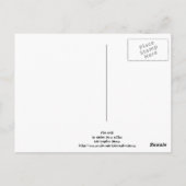 Carte postale Path (Dos)