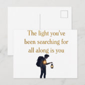 Carte Postale Path To Mindfulness And Success Collection  (Devant / Derrière)