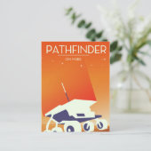 Carte Postale Pathfinder sur l'art spatial de Mars (Debout devant)