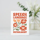 Carte Postale Pathologiste du langage vocal (Debout devant)