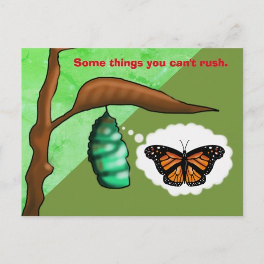 Carte Postale PATIENCE BUTERFLY par Slipperywindow (Devant)