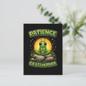 Carte Postale Patience Grasshopper (Debout devant)