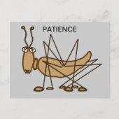 CARTE POSTALE PATIENCE GRASSHOPPER (Devant)