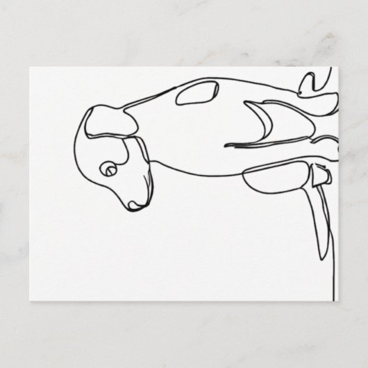 Carte Postale Patient Dog (Devant)