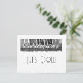 Carte postale Patinage à rouleaux (Debout devant)