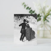 Carte Postale Patinage sur glace (Debout devant)