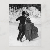 Carte Postale Patinage sur glace (Devant)