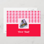 Carte Postale Patinage sur glace (Devant / Derrière)