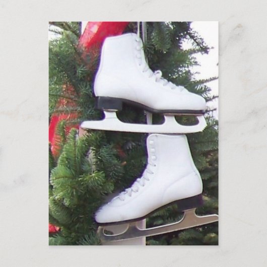 Carte Postale Patinage sur glace (Devant)