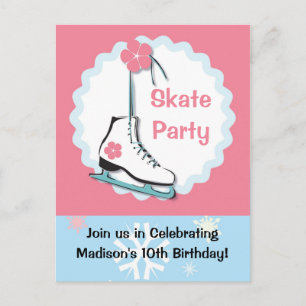Carte Postale Patinage sur glace