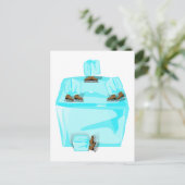 Carte Postale Patinage sur glace (Debout devant)