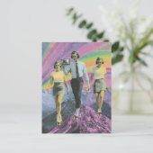 Carte Postale Patinage sur le territoire surréel de Mountain Rid (Debout devant)