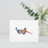 Carte Postale Patineur (Debout devant)