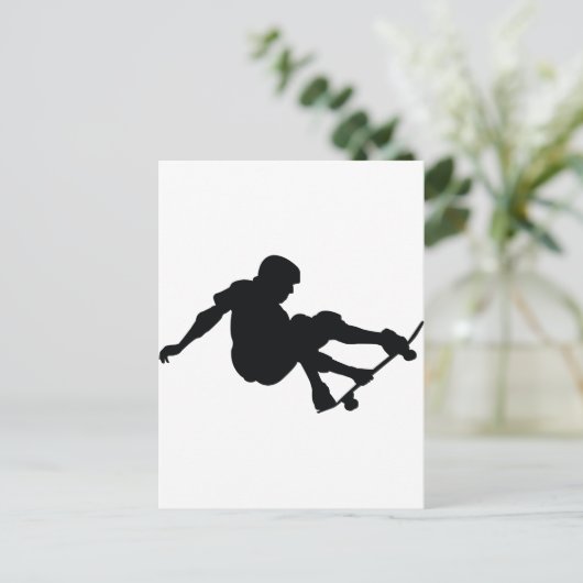 Carte Postale Patineur (Debout devant)