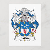 Carte Postale Patino Famille Crest (Devant)