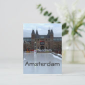 Carte Postale Patinoire, Museumplein, Amsterdam (Debout devant)