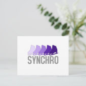Carte Postale Patins Synchro (Debout devant)