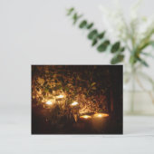 Carte Postale Patio aux chandelles (Debout devant)