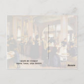 Carte Postale Pâtisserie Art Vintage 1889 (Dos)