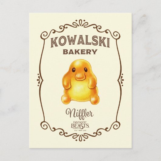 Carte Postale Pâtisserie Kowalski - Niffler (Devant)