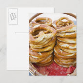 Carte Postale pâtisseries salées (Devant / Derrière)