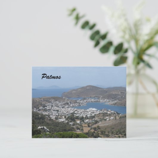 Carte Postale Patmos, Grèce (Debout devant)
