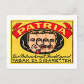 Carte Postale Patria Tabak (Devant)