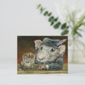 Carte Postale Patricia le rat (Debout devant)