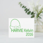 Carte Postale Patrick Harvie Kelvin 2016 (Debout devant)