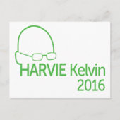 Carte Postale Patrick Harvie Kelvin 2016 (Devant)
