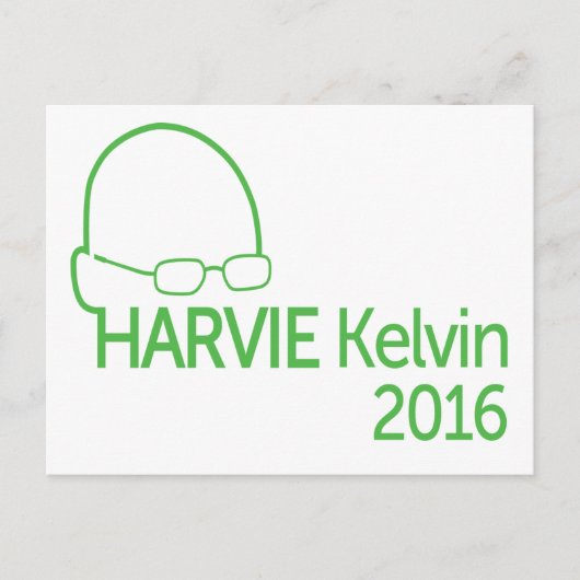 Carte Postale Patrick Harvie Kelvin 2016 (Devant)