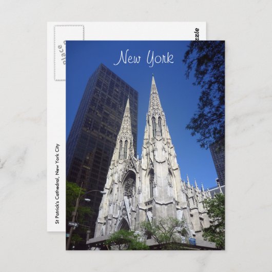 Carte Postale patrick's ny (Devant / Derrière)