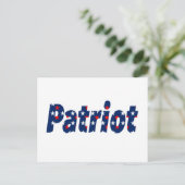 Carte Postale Patriote (Debout devant)