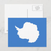 Carte Postale Patriotic Antarctica Flag (Devant / Derrière)