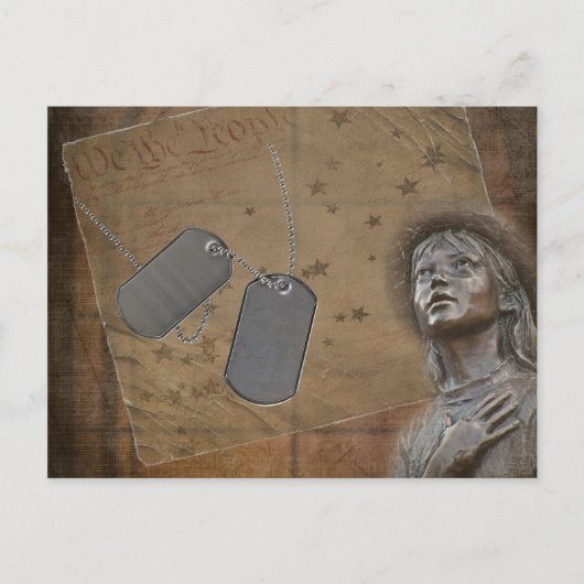 Carte postale patriotique (Devant)