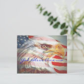 Carte postale patriotique (Debout devant)