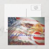 Carte postale patriotique (Devant / Derrière)