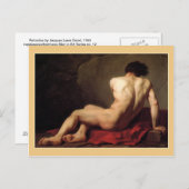 Carte Postale Patroclus par Jacques Louis David (Devant / Derrière)