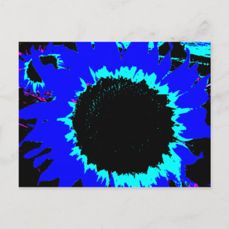 Carte postale Patsy et Mandy Blue Sunflower