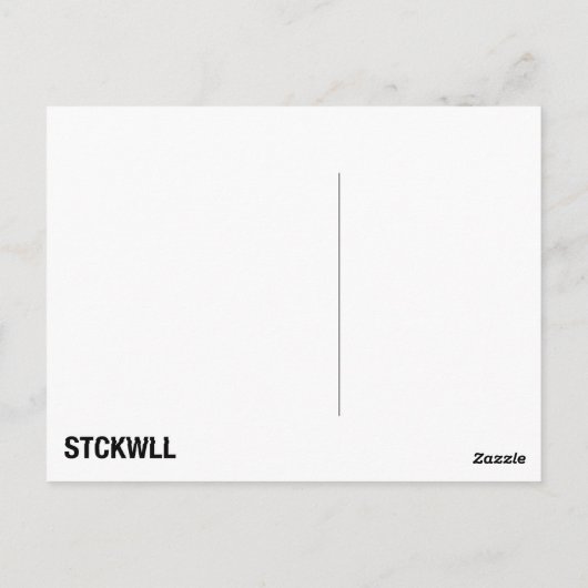 Carte Postale Pattering (Dos)