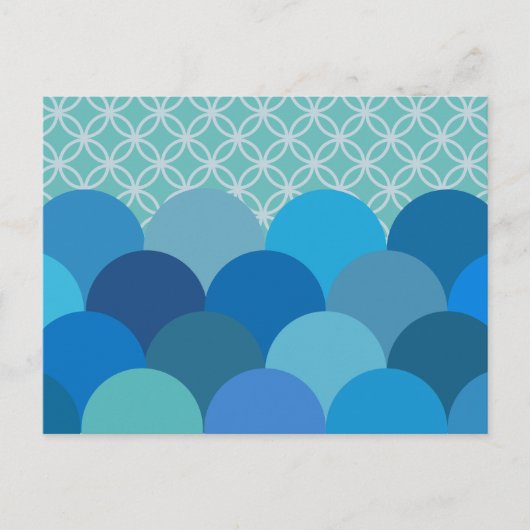 Carte Postale Patterned Circles 2  (Devant)